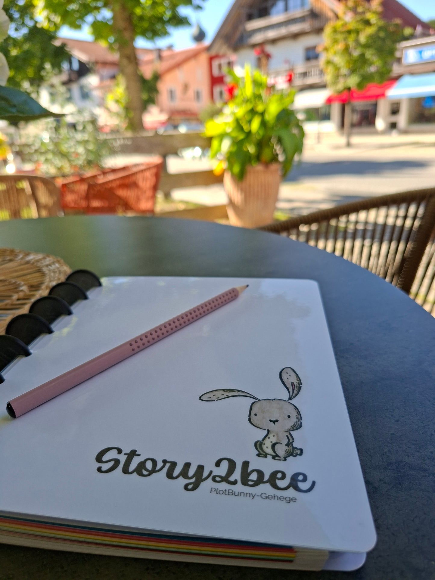 story2bee PlotBunny-Gehege - Ein Zuhause für deine Ideen (Notizbuch / Journal für Buch- oder Roman-Ideen)