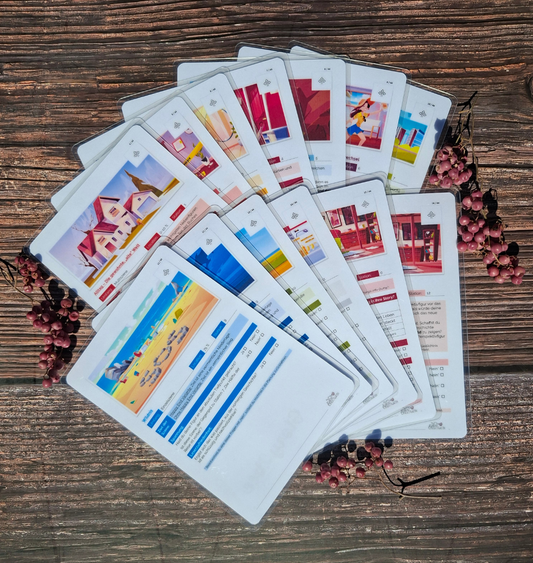 story2bee Überarbeitungskasten - Plotprüfkarten (Schreibwerkzeug, Schreibratgeber, Schreibstil verbessern, Nachschlagewerk)