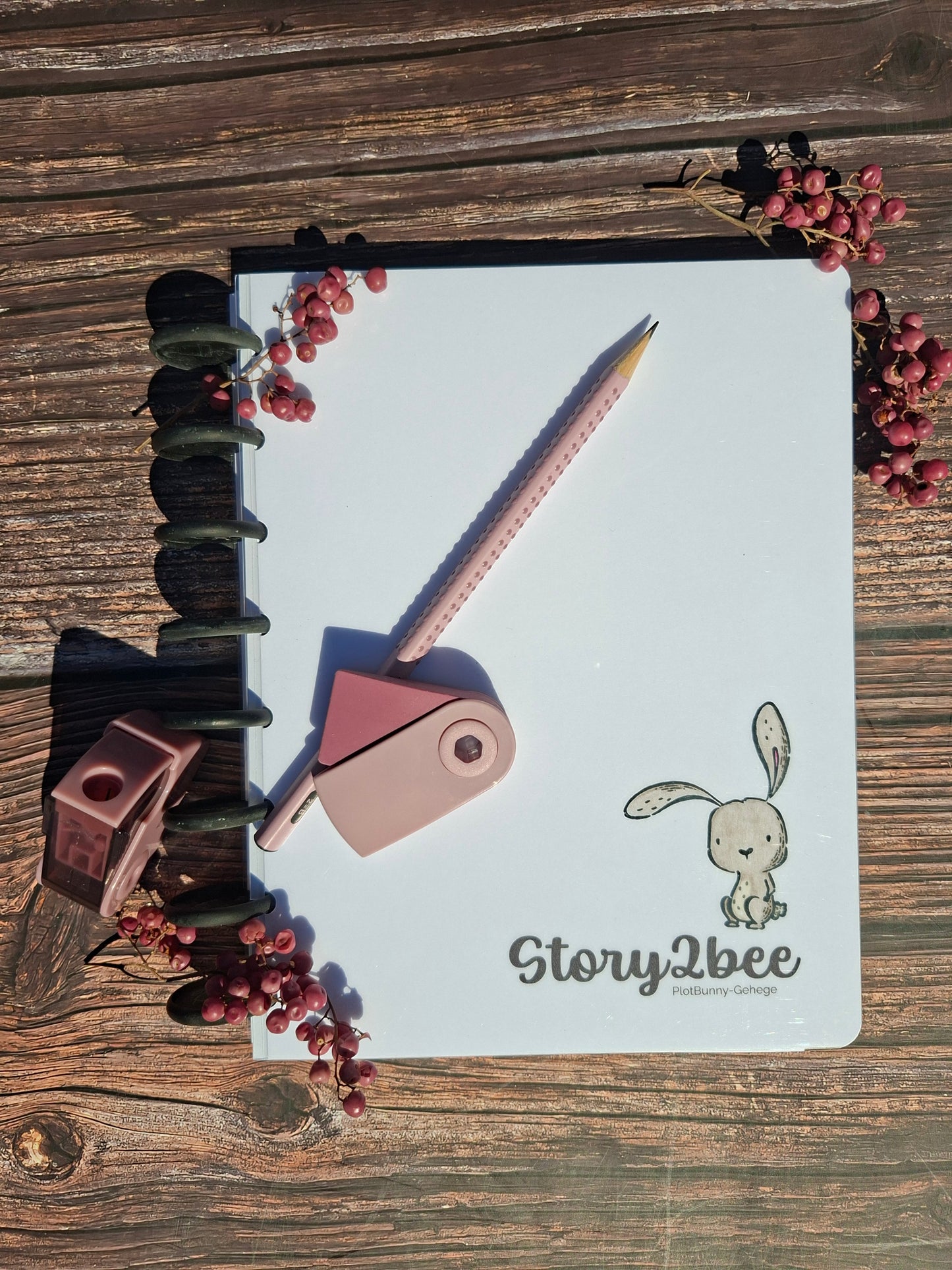 story2bee PlotBunny-Gehege - Ein Zuhause für deine Ideen (Notizbuch / Journal für Buch- oder Roman-Ideen)