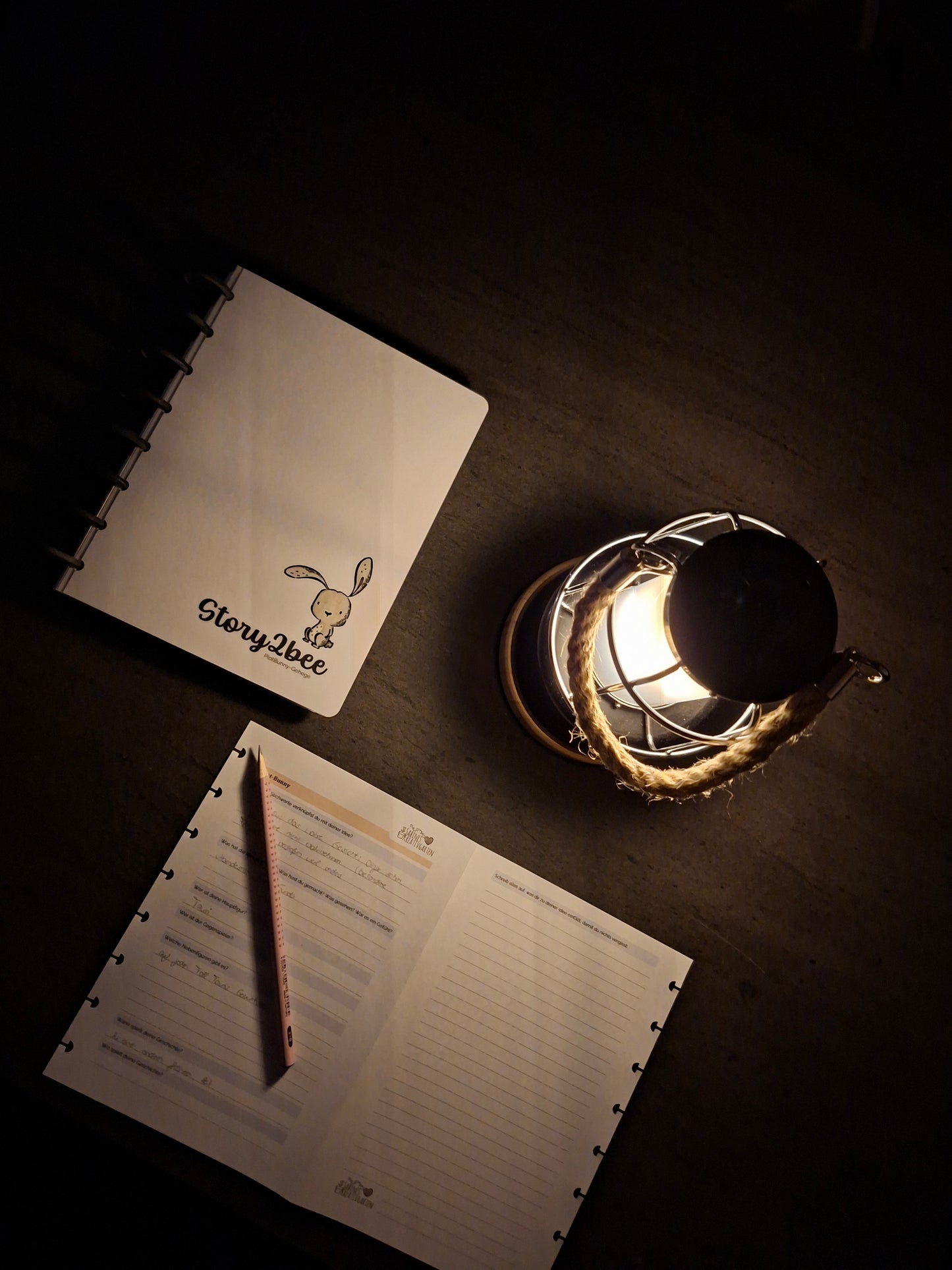 story2bee PlotBunny-Gehege - Ein Zuhause für deine Ideen (Notizbuch / Journal für Buch- oder Roman-Ideen)